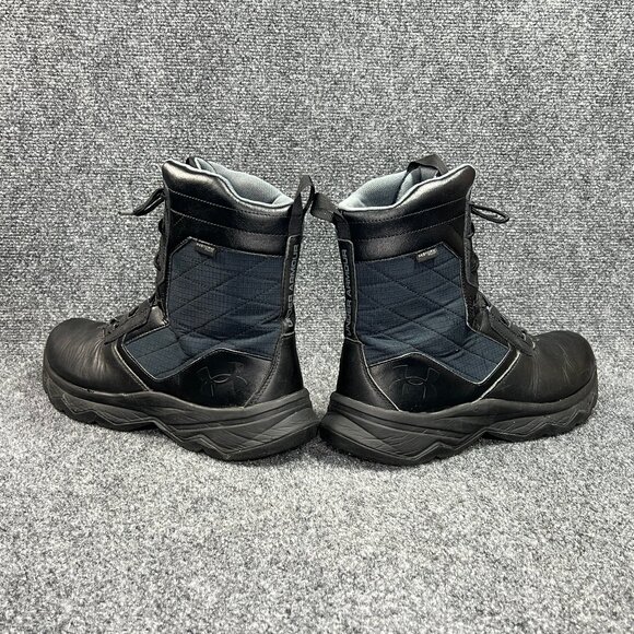 Under Armour Stellar G2 Protect Tactial Boots Men's Size 12 Black Leather Combat - Picture 9 of 15